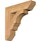 Ekena Millwork Balboa Slat Smooth Bracket, Western Red Cedar, 3 1/2"W x 16"D x 16"H BKT04X16X16BOA06SWR - alternate 1